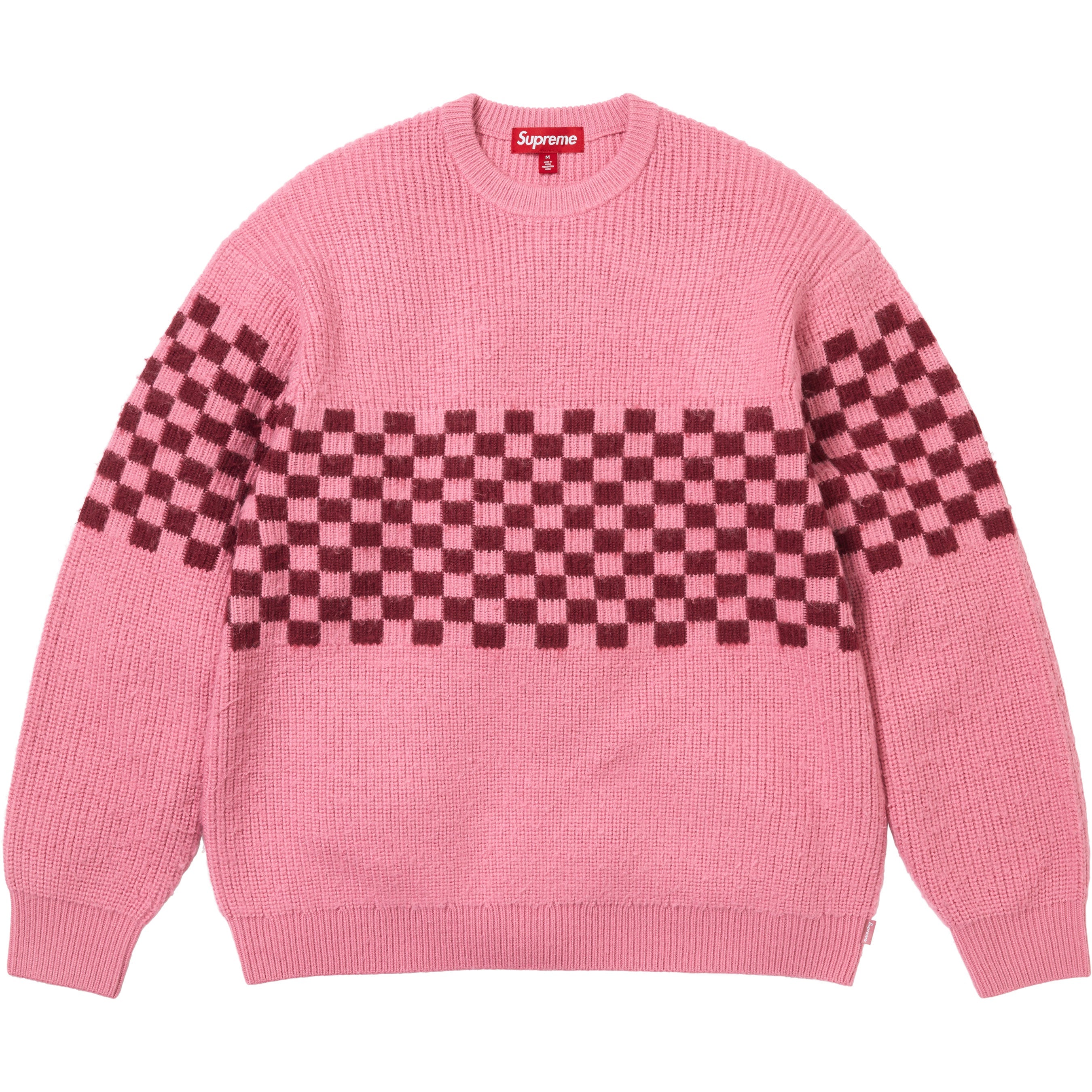 Checkerboard Pilled Sweater view 12